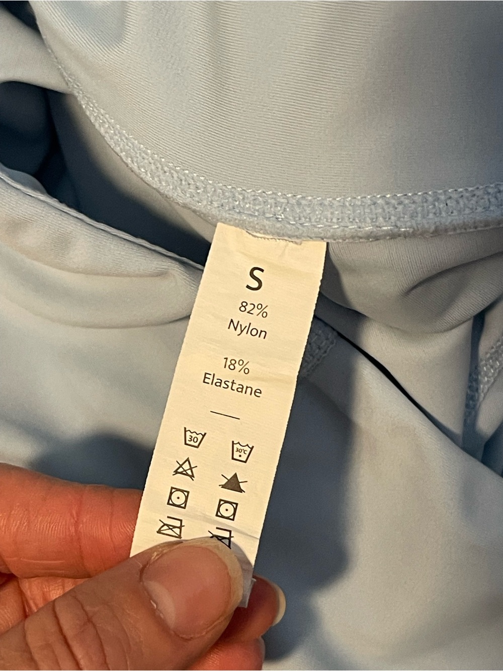 HALARA Light Blue Athletic Skirt with built in shorts - Picture 4 of 4